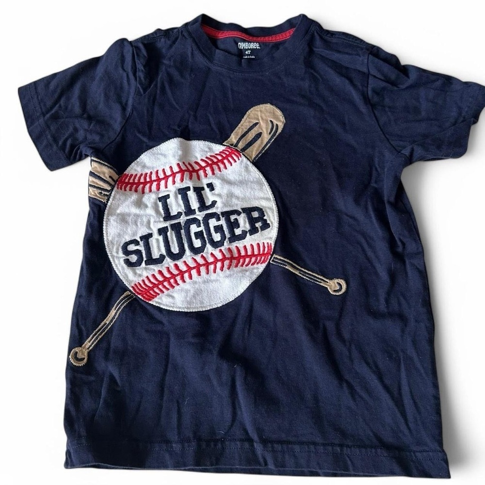 Gymboree Lil’ Slugger baseball shirt, size 4T in like  new condition